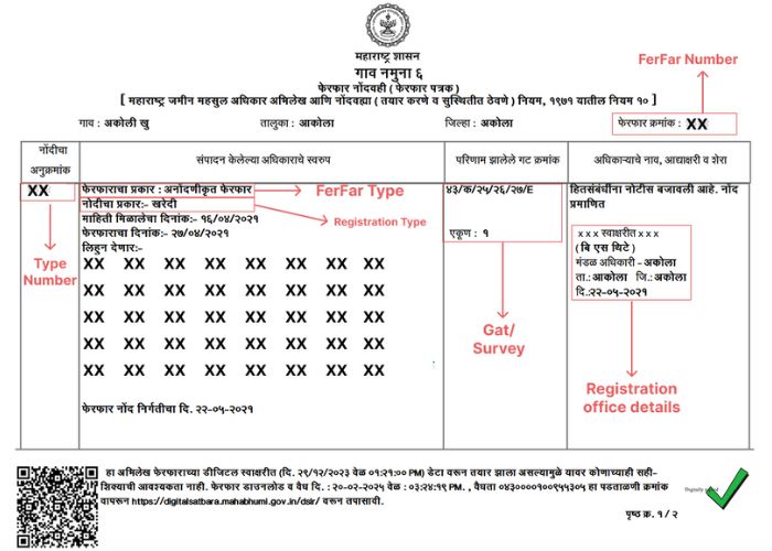 Ferfar Mutation Entry